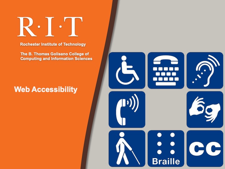 Image linked to PowerPoint presentation about WebAccessibility